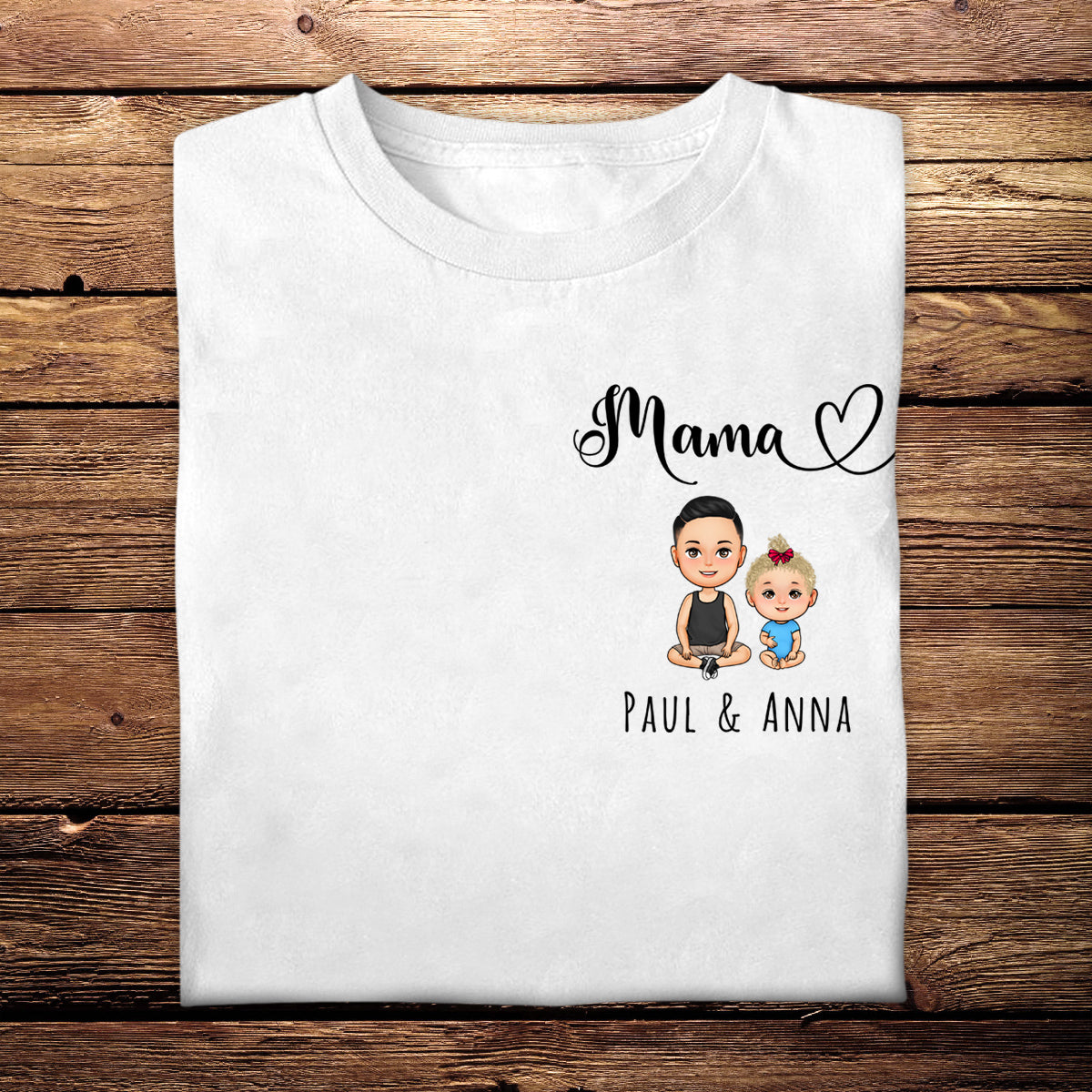 Mommy With Kids - Personalized Apparel - Gift For Mum, Mommy, Mother's Day banner1_4e6012bd-3ba2-4512-8467-58d0ffcb8824.jpg