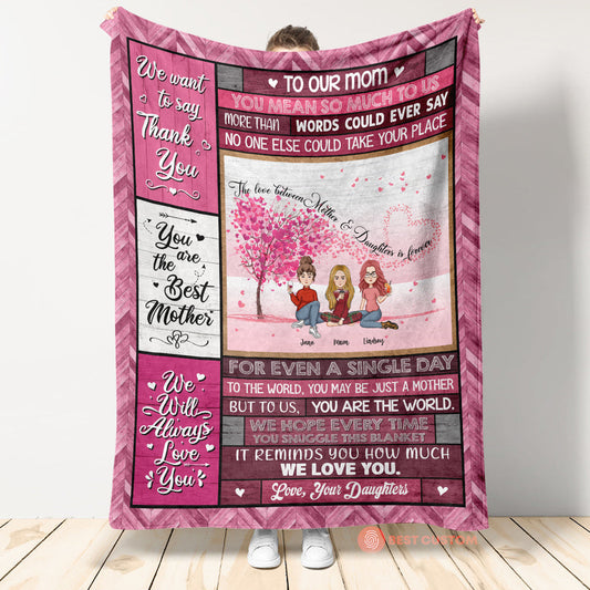 We Will Always Love You - Personalized Blanket - Loving, Gift For Mom, Mother's Day banner1_6d1651d6-2f6f-4197-a700-9f94a4edcd45.jpg