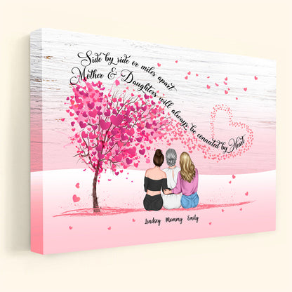 Mother & Daughters Forever Linked Together - Personalized Canvas - Mother's day Gift banner1_7130659b-5fdc-4a4d-b766-0a9f8aeb9159.jpg