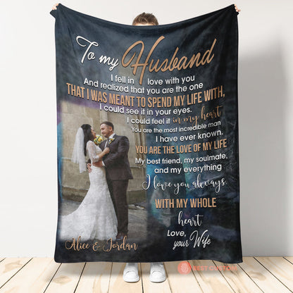Wife To Husband With My Whole Heart Wolf Upload Photo Blanket - Gift For Husband banner1_a20e525f-8116-4a97-bd73-ecbf1d19f3f0.jpg