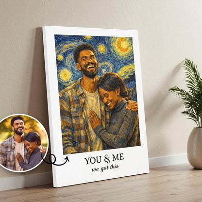 Custom Photo Vertical Poster - Personalized Anniversary Wedding Gifts For Husband And Wife, Him And Her banner1_dac78646-8b92-443c-8621-b965125ff530.jpg