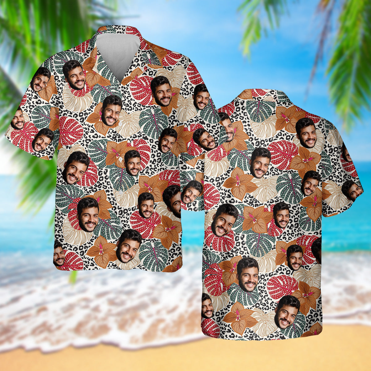Hawaiian Custom Face - Personalized 3D Hawaiian Shirt - Gift For Family Members, Friends, Summer Vacation banner1_f882c021-56d8-4e68-b8cc-6b2bfff41d66.jpg