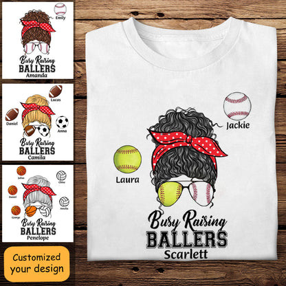 Mom Busy Raising Ballers - Personalized Apparel - Gift For Mom banner2_1.jpg