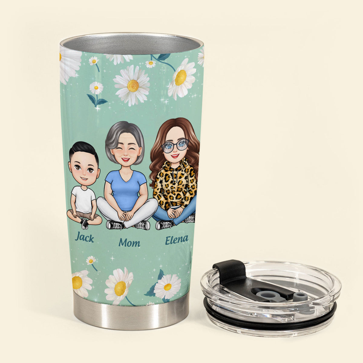 Thanks For Your DNA Mom - Personalized Tumbler - Gift For Mom, Mother's Day banner2_1_10fd39ed-59b6-4b53-906e-337e82d16dcf.jpg
