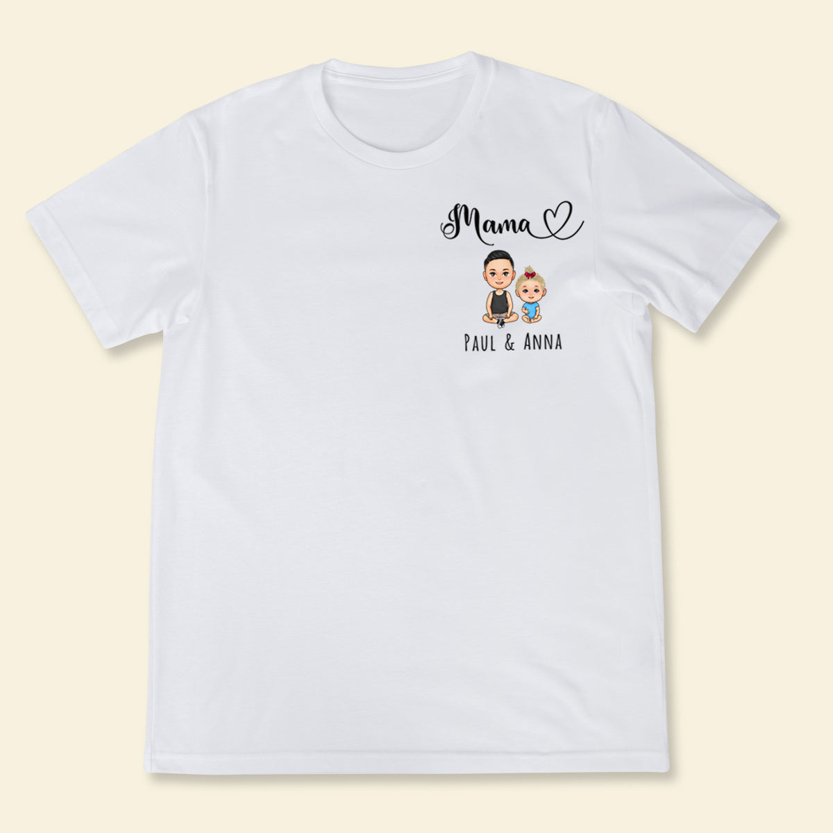 Mommy With Kids - Personalized Apparel - Gift For Mum, Mommy, Mother's Day banner2_1e54892a-0eb2-45fa-a27a-6243c994ecff.jpg