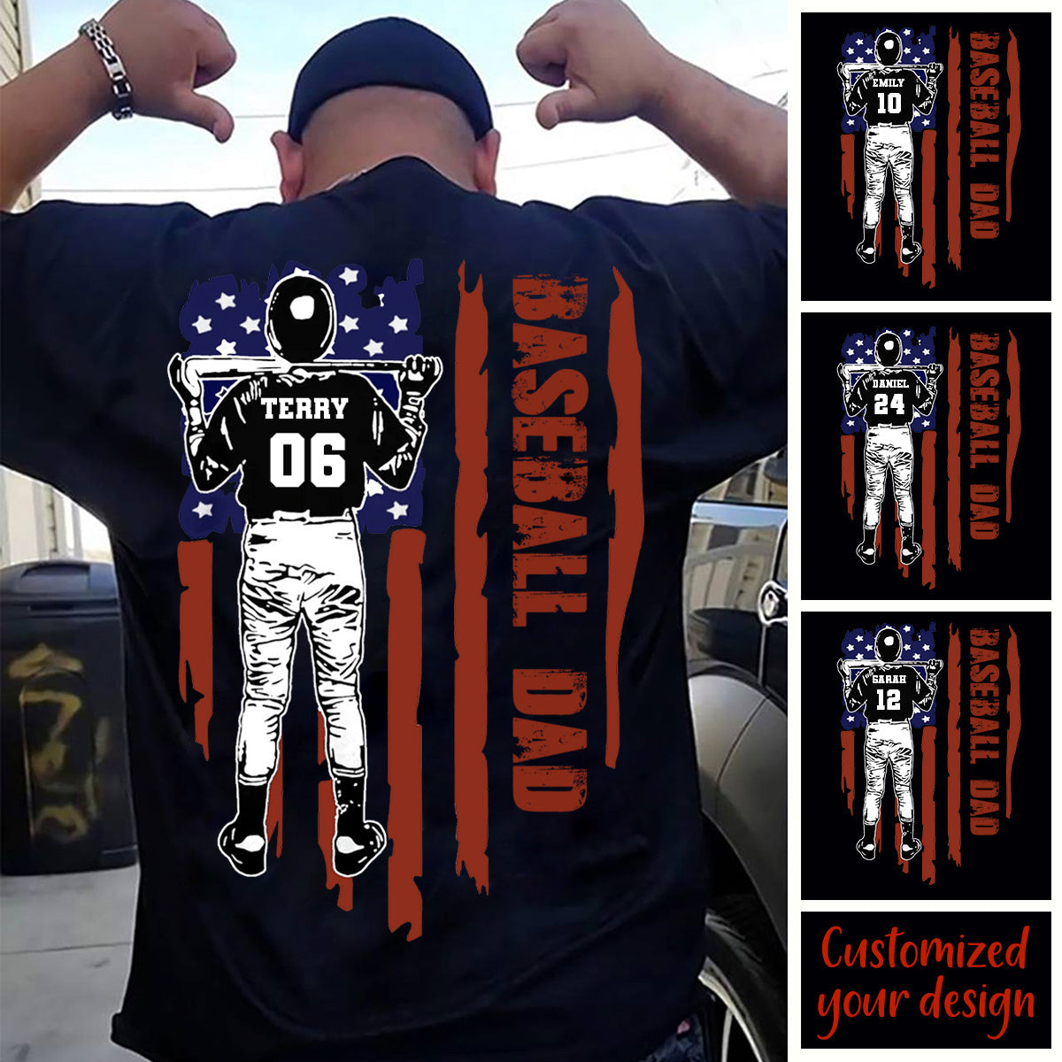American Baseball Dad Personalized Apparel Gift for Father banner2_1fc11bd1-5378-4041-9512-f716966469da.jpg