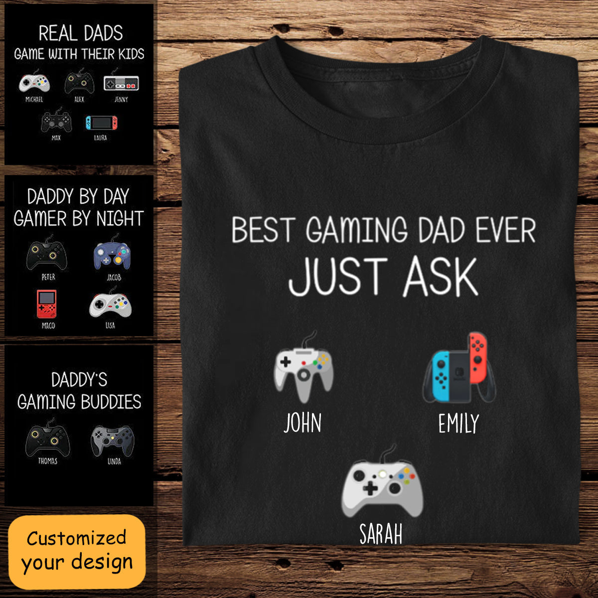 Daddy's Gaming Buddies Custom Apparel Gift For Father banner2_231c7604-88db-451a-9cca-55921a464824.jpg