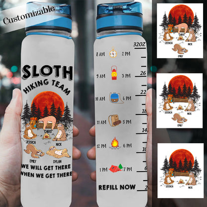 Sloth Hiking Team - Personalized Water Tracker Bottle - Hiking banner2_23ca39cc-5747-4abd-ae7c-ff77b32a9d41.jpg