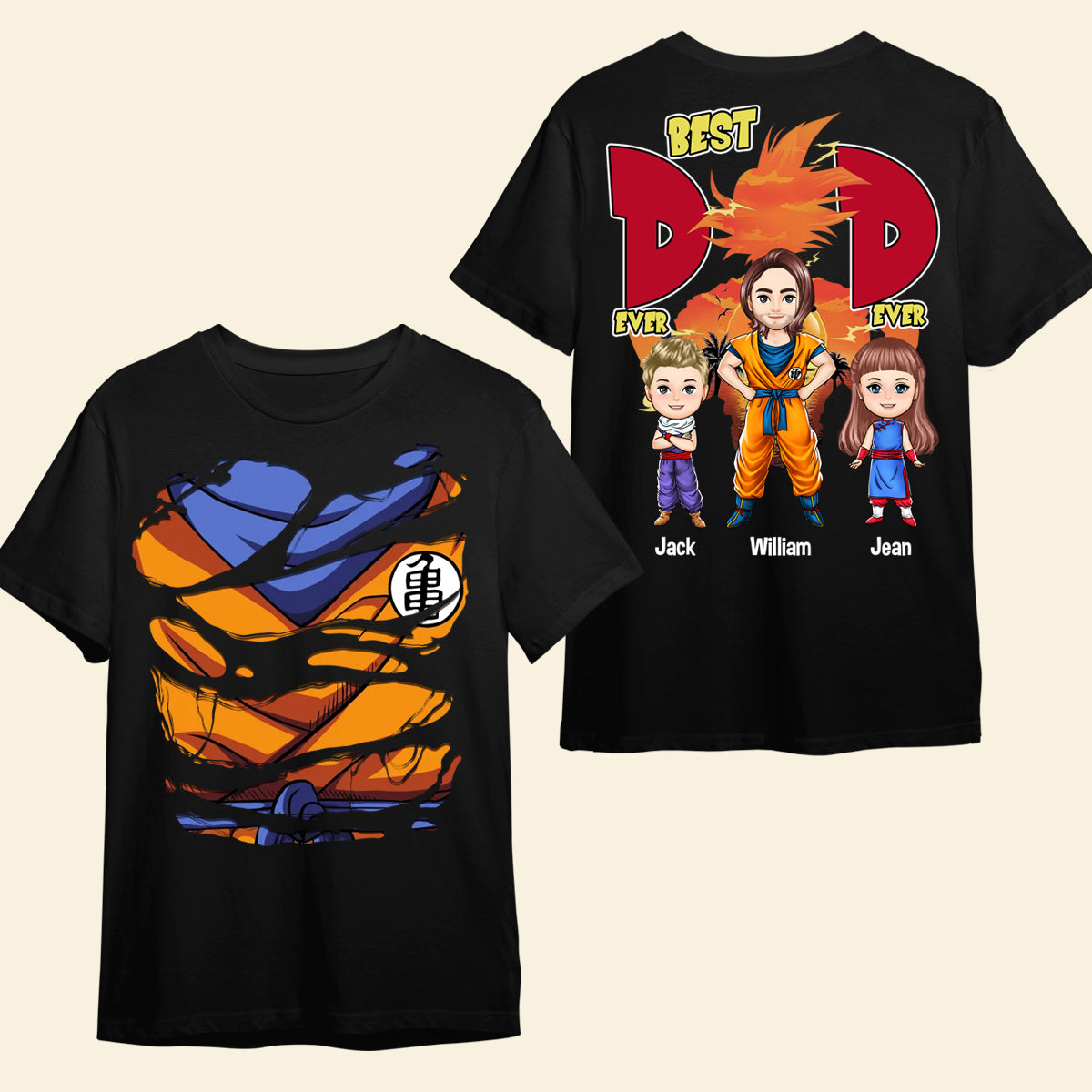 Best Dad Ever Super Saiyan - Personalized 3D Apparel - Gift For Father, Dad, Father's Day, Birthday Gift banner2_2b5ad7e1-2521-42b5-88eb-d6af3997c457.jpg