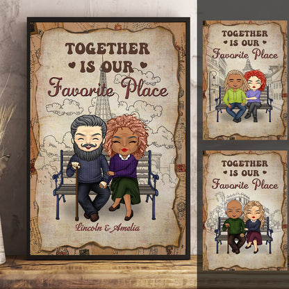 Together Is Our Favorite Place - Personalized Canvas - Gift For Couple banner2_3acec93e-3667-4e64-9dcc-b1ecb96135fc.jpg