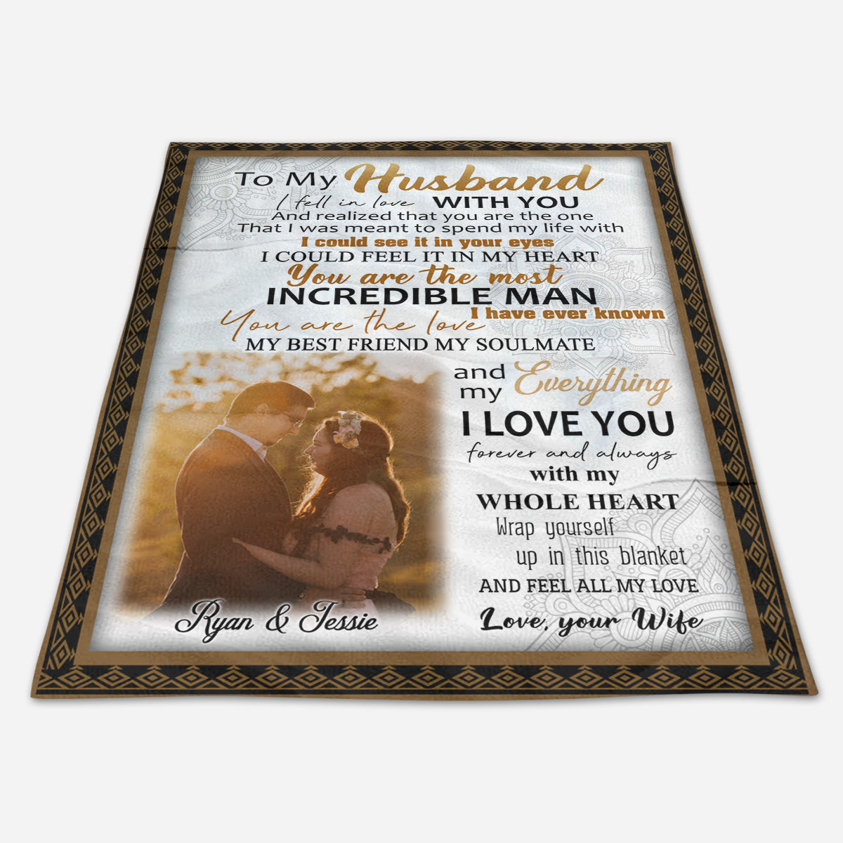 Best Valentine Gift For Husband, You Are The Most Incredible Man Upload Photo Blanket banner2_3e8f0646-849c-4f5f-bb3b-ae46a3e12a96.jpg