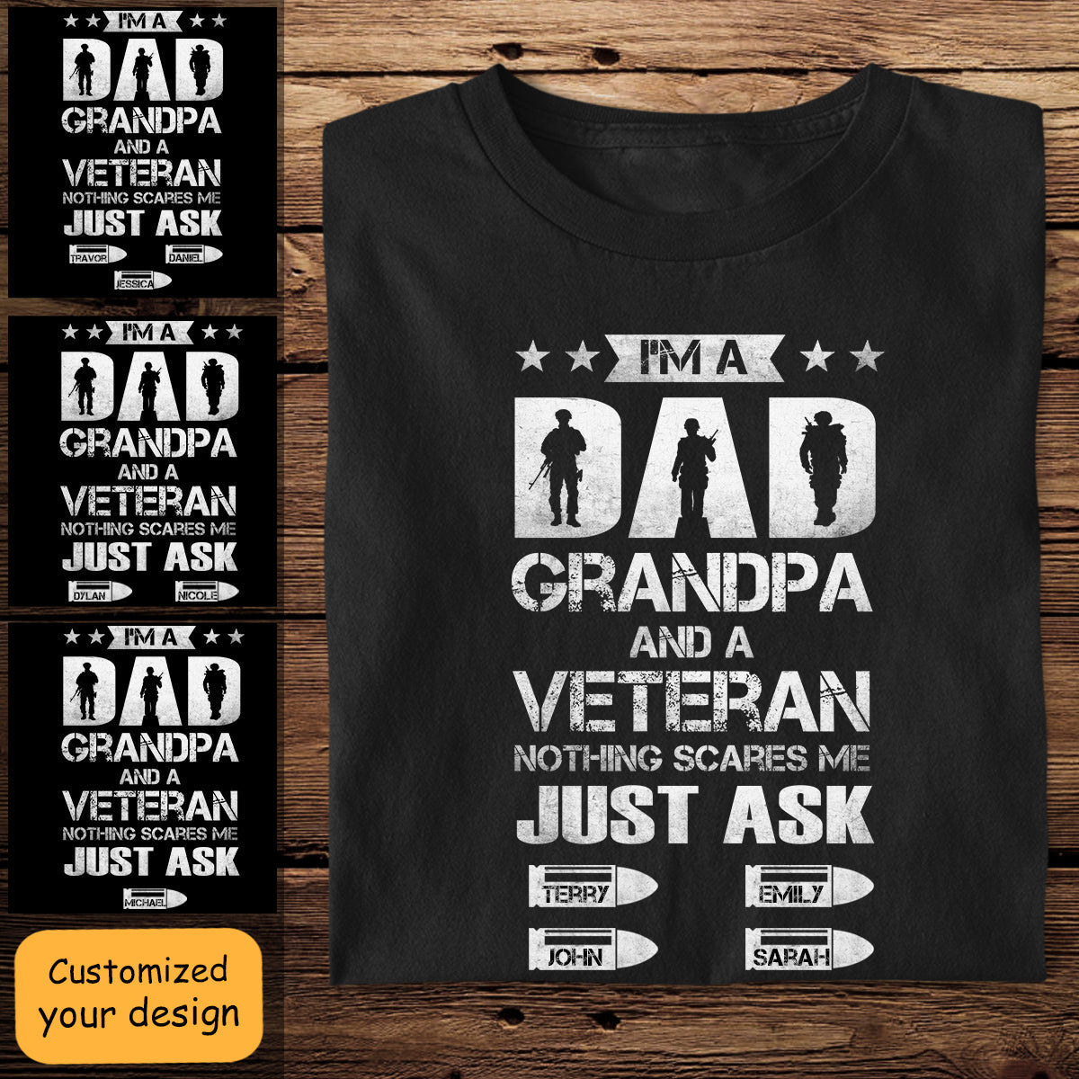 I'm A Dad Grandpa & Veteran Personalized Apparel Gift for Father banner2_51fc16cc-3169-40ec-8b33-93816ddc1a6a.jpg