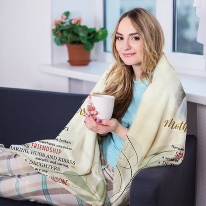 Mother And Daughter, A Life Long Friendship - Personalized Blanket - Mother's Day Gift For Mom, Mother, Mama banner2_5cbe8994-fa9e-4f7e-a979-8f0cccdea606.jpg