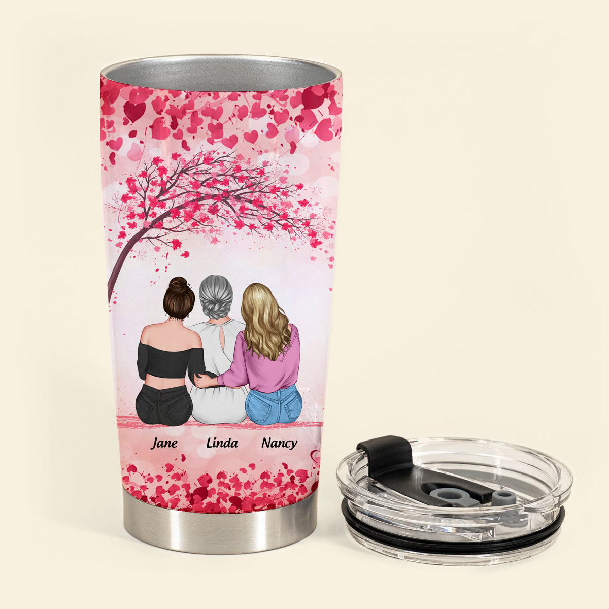 You're More Than My Aunt - Personalized Tumbler - Loving, Birthday, Gift For Auntie, Aunt banner2_6c329f3e-a940-4321-ae9a-892c1d74f85d.jpg