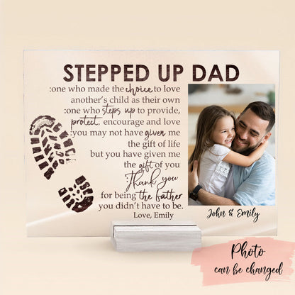 Stepped Up Dad Personalized Photo Acrylic Plaque Gift for Father banner2_6d0b2628-863e-4de8-a46b-3386eb908883.jpg