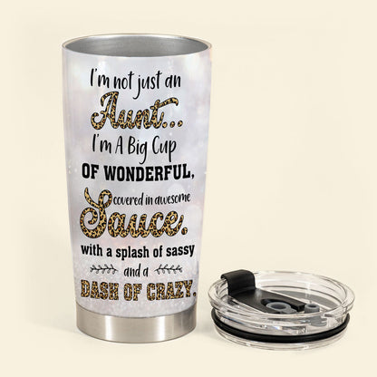 I'm Not Just An Aunt - Personalized Tumbler - Gift For Aunts, Birthday Gift banner2_73025e27-e66b-4525-aab2-5bcacc98bd94.jpg