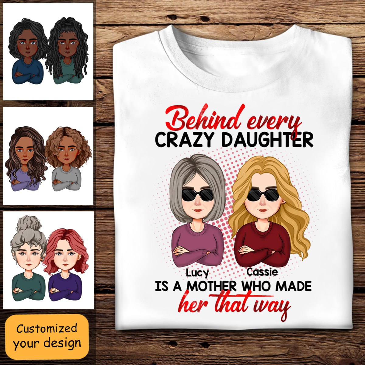 Behind Every Crazy Daughter Apparel - Gift For Mom banner2_b56251df-9565-4cbf-a346-fb52a6ac79db.jpg