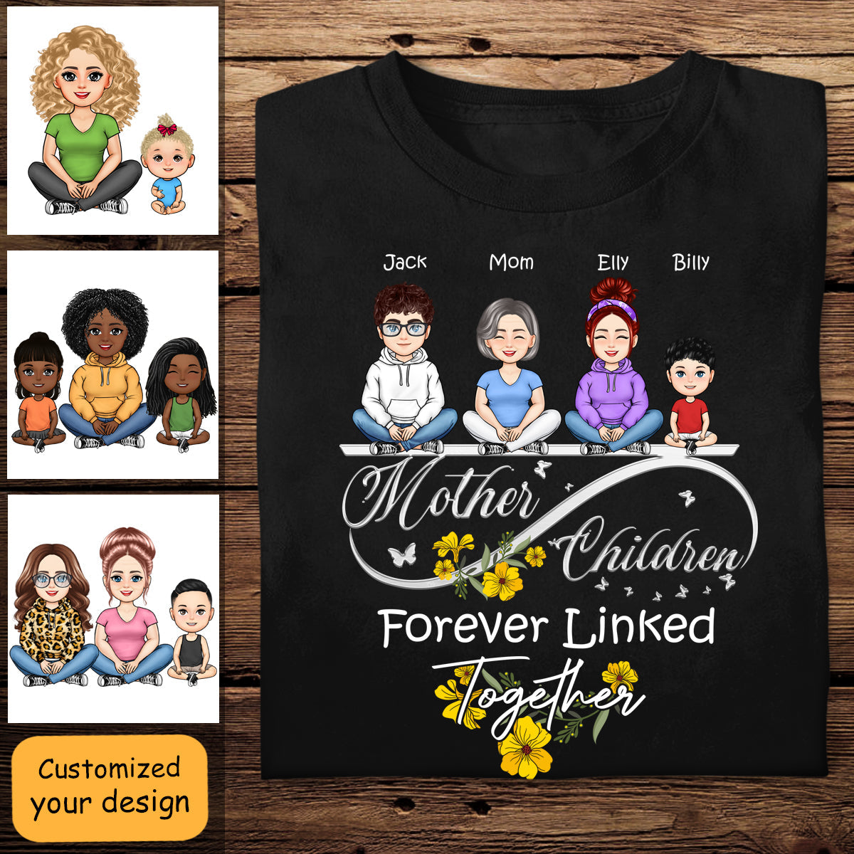 Mother & Children - Personalized Apprael - Mother's Day, Gift For Mother banner2_d569637d-2793-49b0-afc3-2567cdd9cb29.jpg