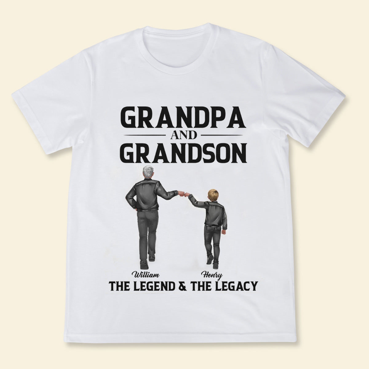 Grandpa Grandson The Legend The Legacy Apparel Gift For Grandfather banner3_3fb448bc-e226-4ea8-8d3f-5df600b24103.jpg