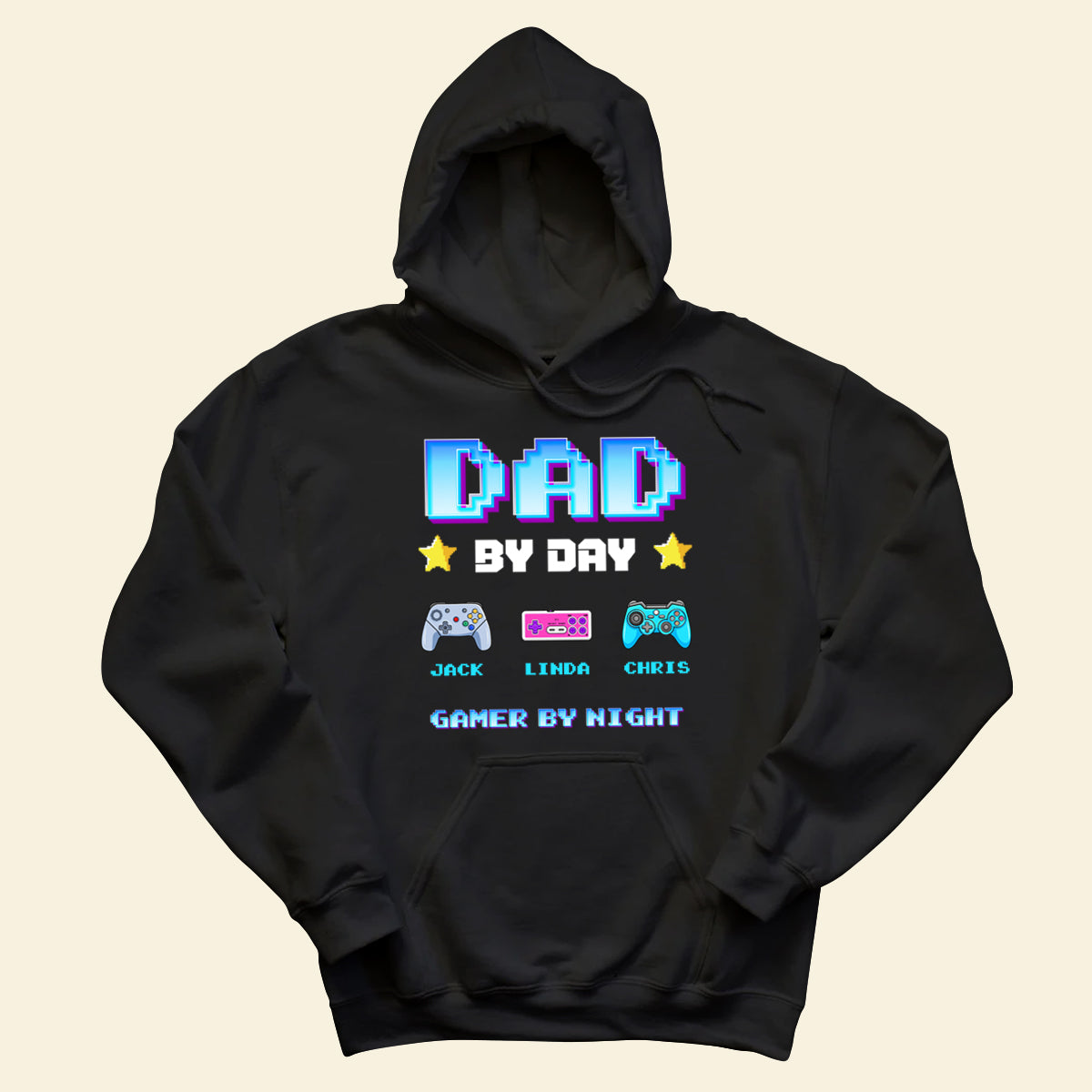 Daddy By Day Gamer By Night - Personalized Apparel - Gift For Father banner3_6e4e0fdc-e33f-4142-85a5-8b1a4fccb52e.jpg