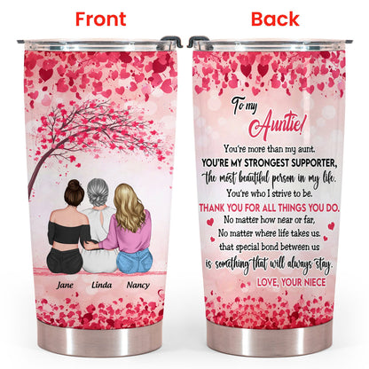 You're More Than My Aunt - Personalized Tumbler - Loving, Birthday, Gift For Auntie, Aunt banner3_7cd6a360-5361-4501-8cad-28e97957eda6.jpg