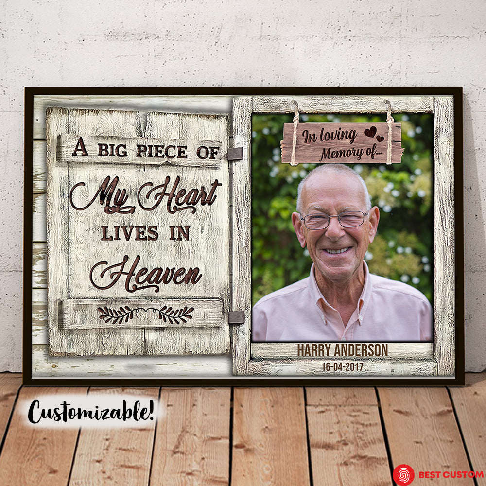 Forever In My Heart - Personalized Photo Canvas - Memorial banner3_96bc9d3a-a4c3-4ce9-a922-801f9a64f6c1.jpg