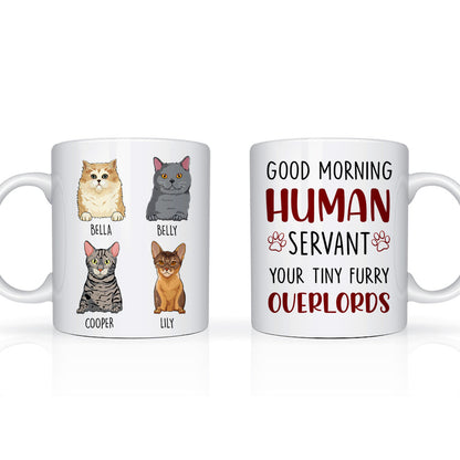 Good Morning Human Servant Your Tiny Furry Overlords - Personalized Edge To Edge Mug - Gift For Cat Mom banner3_a97c1224-b0ca-462f-abe5-2c346f34bd66.jpg