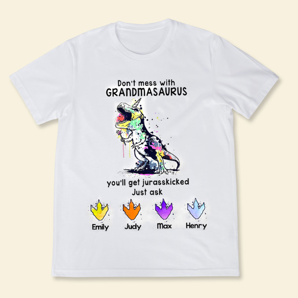 Don't Mess With Grandmasaurus Personalized Apparel Gift For Mom banner3_d52b0701-69f4-4859-983f-76f9d67a59af.jpg