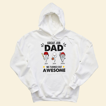 Sports Great Job Dad - Personalized Shirt - Gift For Father, Husband banner4_10281790-49a5-48bb-9571-719ec5e1fce6.jpg