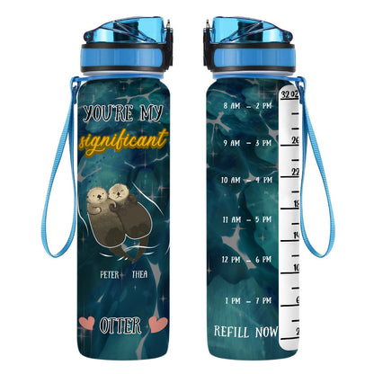 You Are My Significant Otter - Personalized Water Tracker Bottle - Gift For Couple banner4_32c8c63c-a744-4323-a5c7-35571a2287cd.jpg