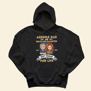 Dad & Daughter Best Friend For Life - Personalized Apparel - Gift For Father, Dad, Father's Day banner4_4129b5b2-bc13-4163-b9ae-046991d95c2f.jpg