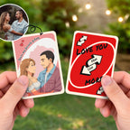 I Love You More - Personalized Portrait Poke Card