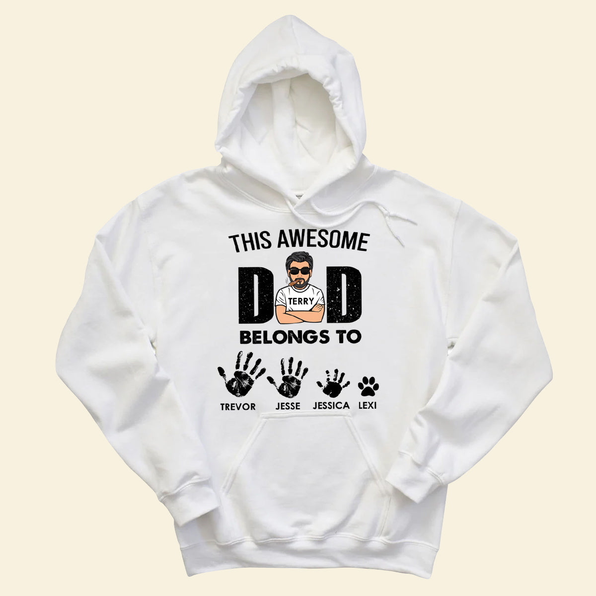 Awesome Dad Belongs To Kids Custom Apparel Gift For Father banner4_651f9451-d538-443d-990f-59fc60b02927.jpg
