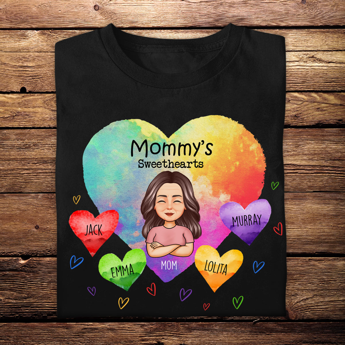 Mommy's Sweatheart - Personalized Apparel - Gift For Mother, Mommy, Grandma, Nana, Mother's Day banner4_a165aaf4-ed39-4cf5-afe5-80032beb0e7a.jpg