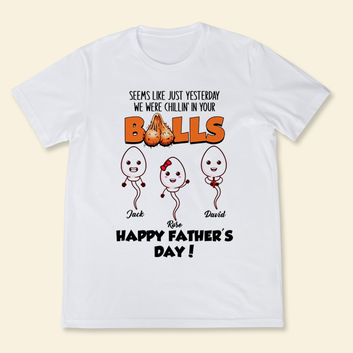 We Were Chillin' In Your Balls Personalized Apparel Gift For Father banner4_a9372afd-c50d-4e57-a54d-9a7e36ae8f47.jpg