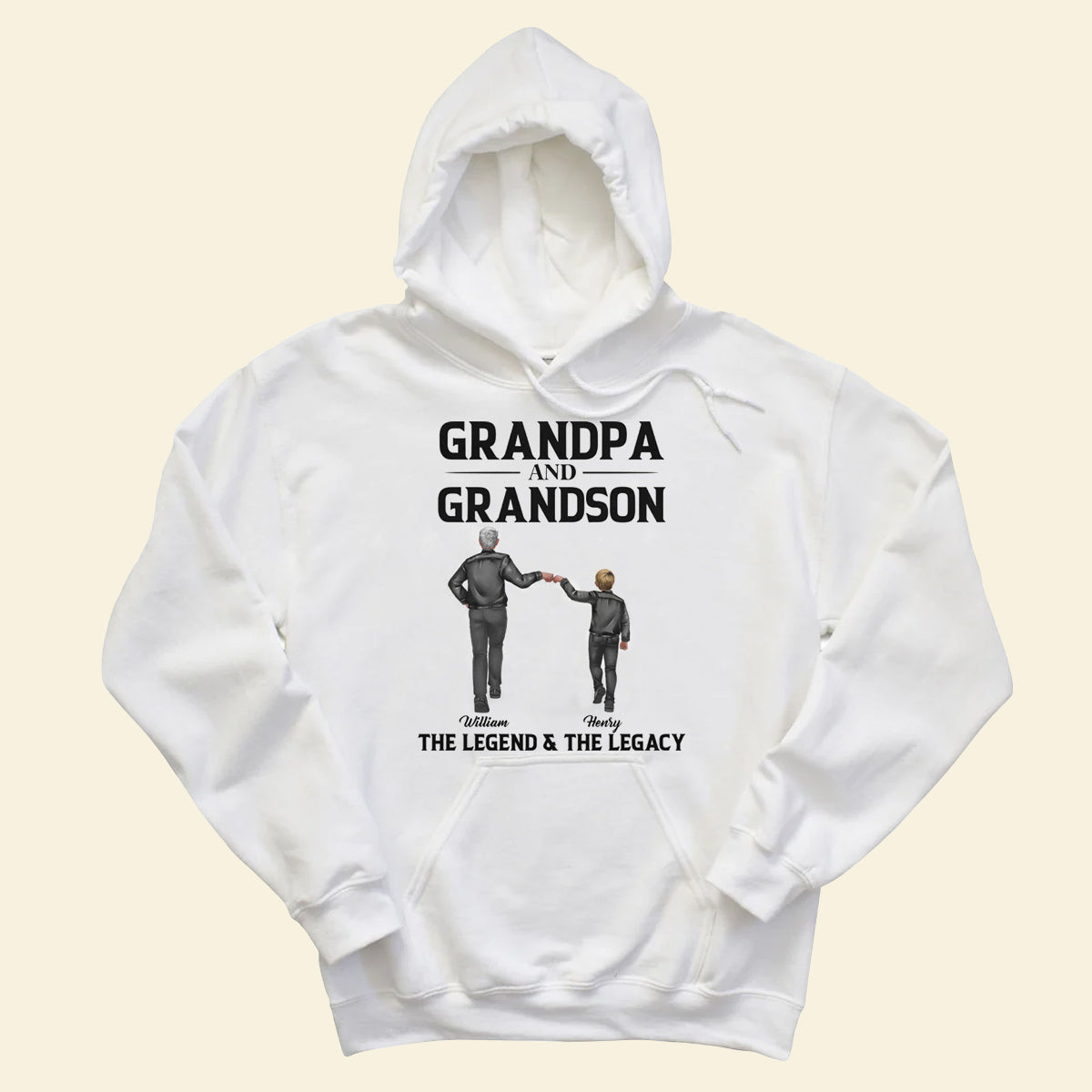 Grandpa Grandson The Legend The Legacy Apparel Gift For Grandfather banner4_ff16784c-2259-400d-b38b-bf117dad095f.jpg