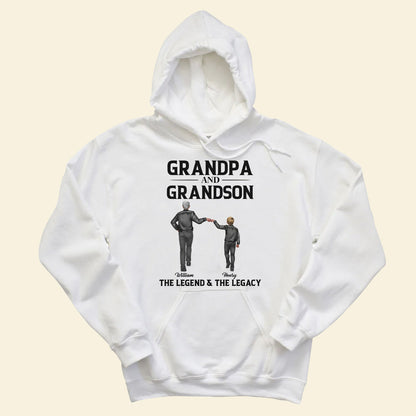 Grandpa Grandson The Legend The Legacy Apparel Gift For Grandfather banner4_ff16784c-2259-400d-b38b-bf117dad095f.jpg