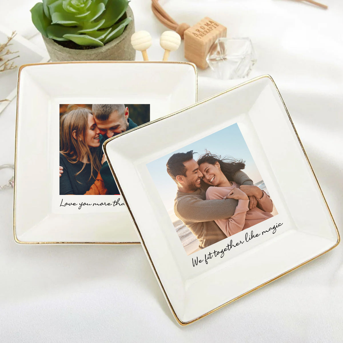 Personalized Photo Jewelry Dish