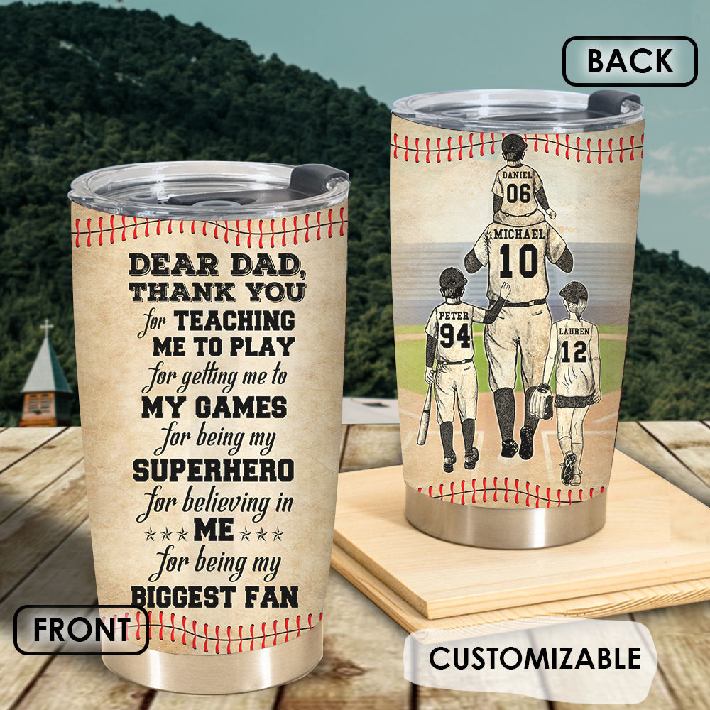Baseball Dad And Child Thank You Personalized Tumbler Gift for Father banner5_0377dc1e-de81-40f0-843d-c21914b7e1cd.jpg