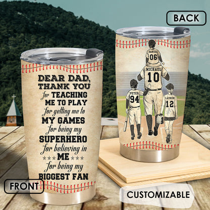 Baseball Dad And Child Thank You Personalized Tumbler Gift for Father banner5_0377dc1e-de81-40f0-843d-c21914b7e1cd.jpg
