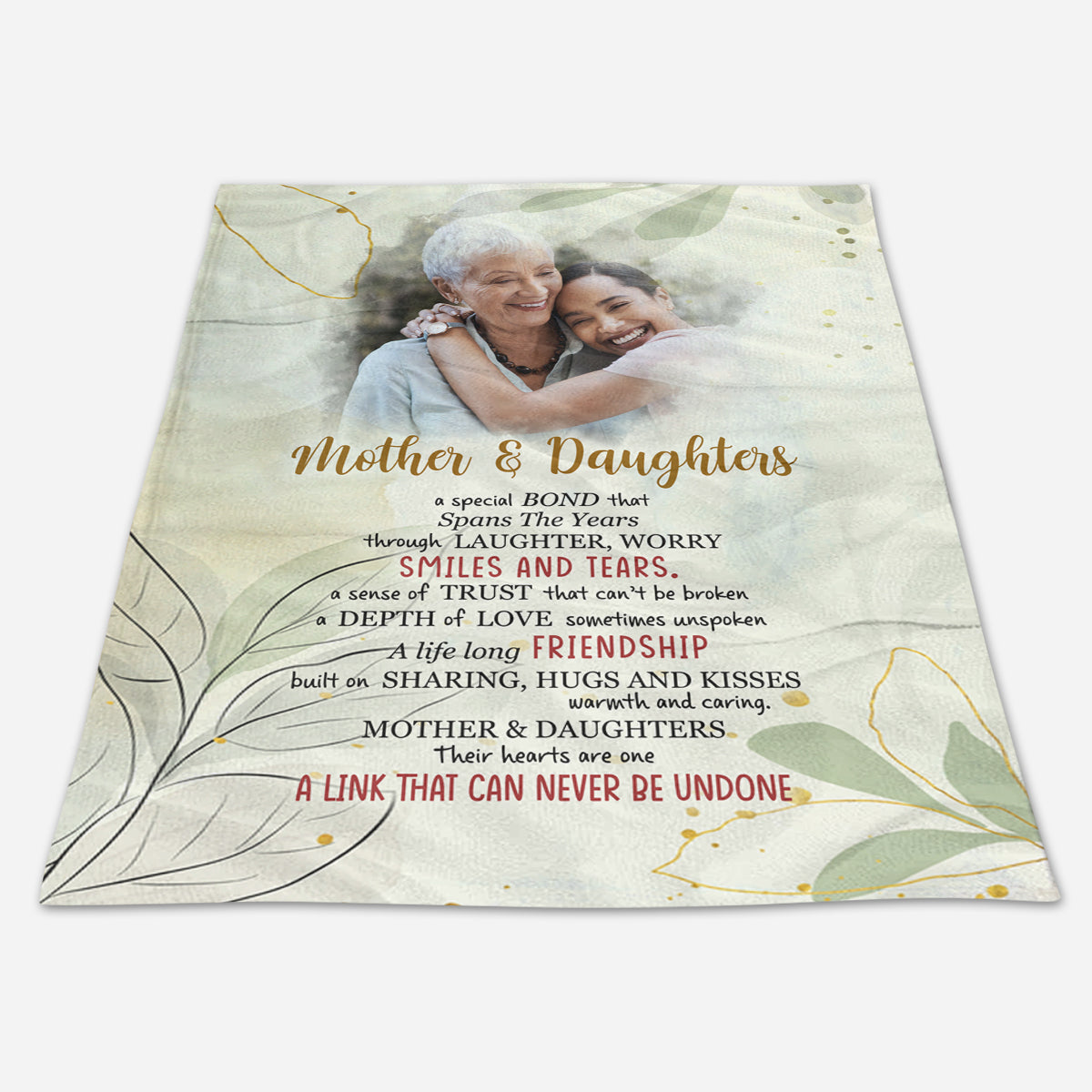 Mother And Daughter, A Life Long Friendship - Personalized Blanket - Mother's Day Gift For Mom, Mother, Mama banner6_441301c6-07b3-4df8-ac48-6805c9fa03d9.jpg