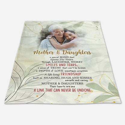 Mother And Daughter, A Life Long Friendship - Personalized Blanket - Mother's Day Gift For Mom, Mother, Mama banner6_441301c6-07b3-4df8-ac48-6805c9fa03d9.jpg