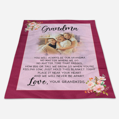 You Will Always Be Our Grandma - Personalized Blanket - Birthday, Mother's Day Gift For Mom, Grandma, Nana, Gigi banner6_ceae3d65-c0a7-48cf-92cf-3aa6e7b35948.jpg