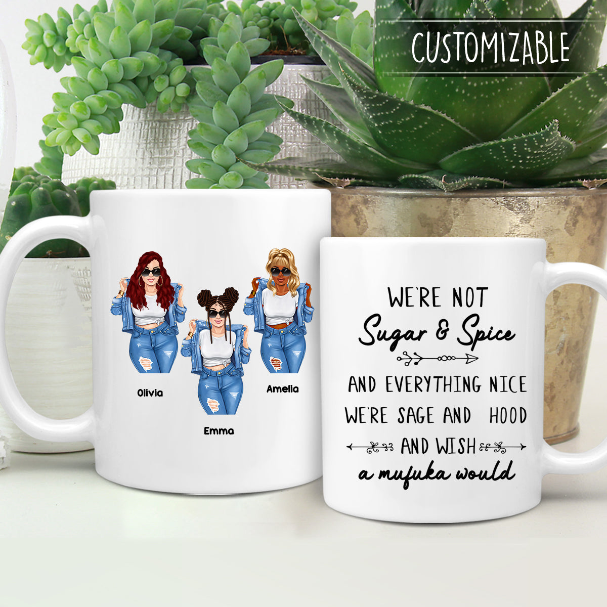 We're Not Sugar & Spice Personalized Mug Gift For Bestie bannerMugfb_9f3470e8-3dbe-44d7-99e9-f94fa3df0397.jpg