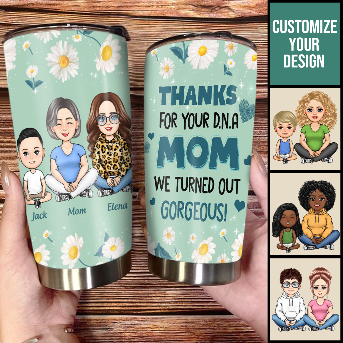 Thanks For Your DNA Mom - Personalized Tumbler - Gift For Mom, Mother's Day bannerThanksForYourDNAMom-PersonalizedTumbler-GiftForMom_Mother_sDay.jpg