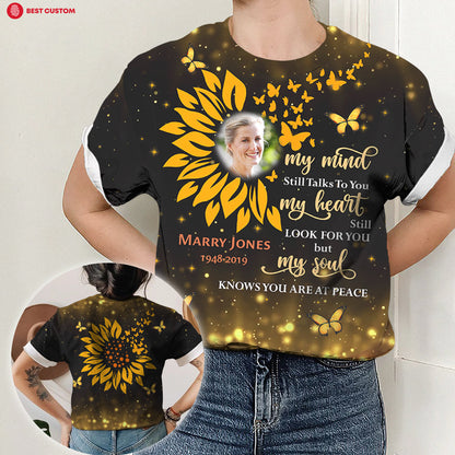 My Soul Knows You Are At Peace- Personalized Photo 3D All Over Print Shirt - Memorial bannerTshirtGG_4f60ccb1-166a-4913-b770-1efd526a52da.jpg