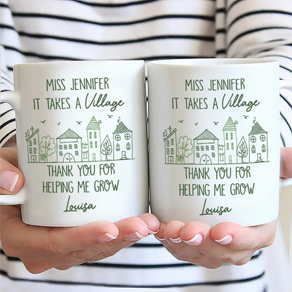 Thank You For Being A Part Of Ours - Personalized Mug