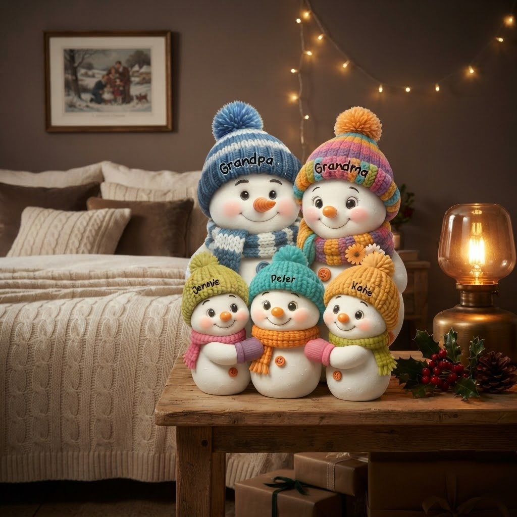 Eternal Glow – Custom Night Light | Heartfelt Anniversary Gift for for Grandma, Mom, Family, Couple