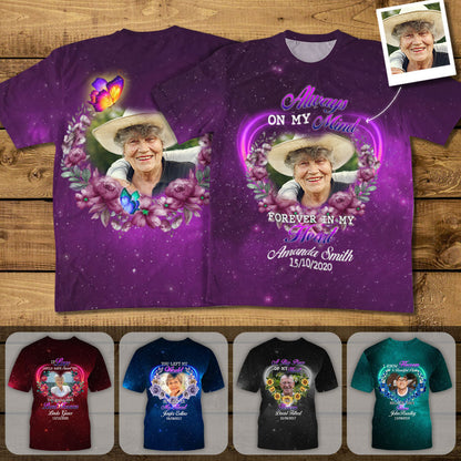 Heaven Is A Beautiful Place - Personalized Photo 3D All Over Print Shirt - Memorial Gift For Family Members banner_4ef23cad-2394-48e8-98be-de2374f42248.jpg