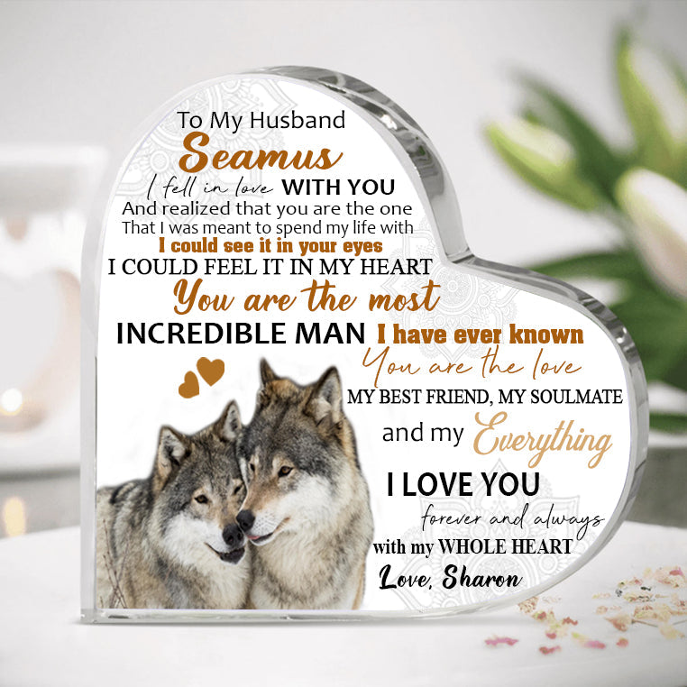 To My Husband, You Are The Most Incredible Man Heart Shaped Acrylic Plaque - Gift For Husband banner_cc721735-6246-493d-8148-59b514e31005.jpg